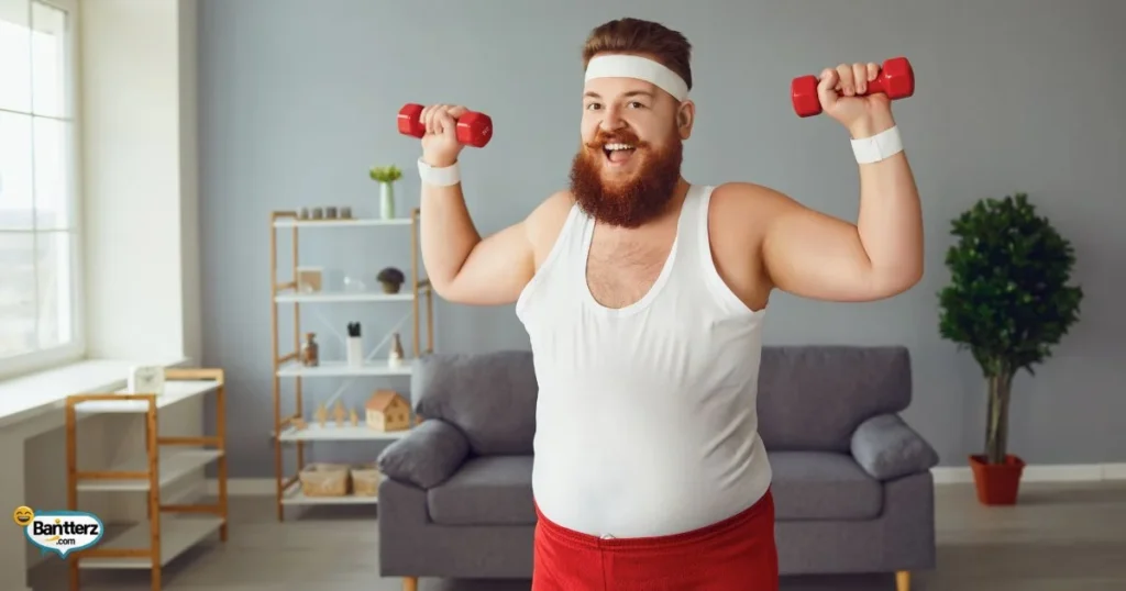 Fitness Flipped Fat Puns