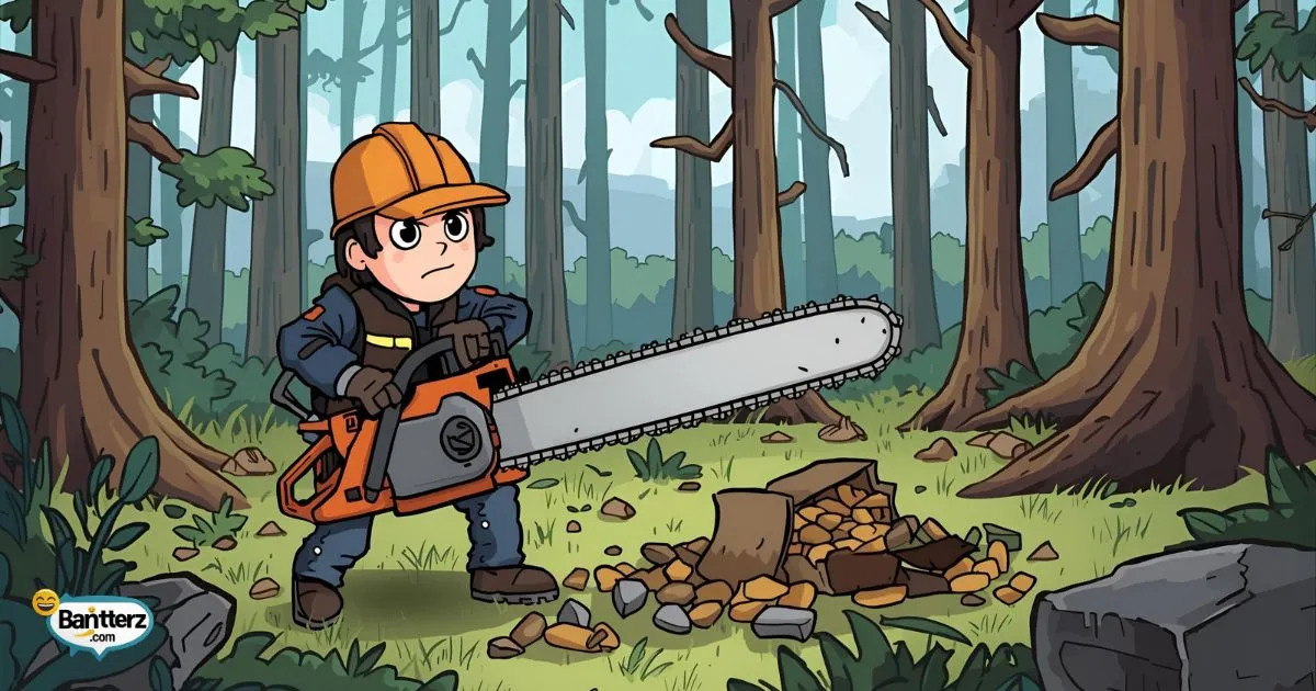 Chainsaws Invented Puns
