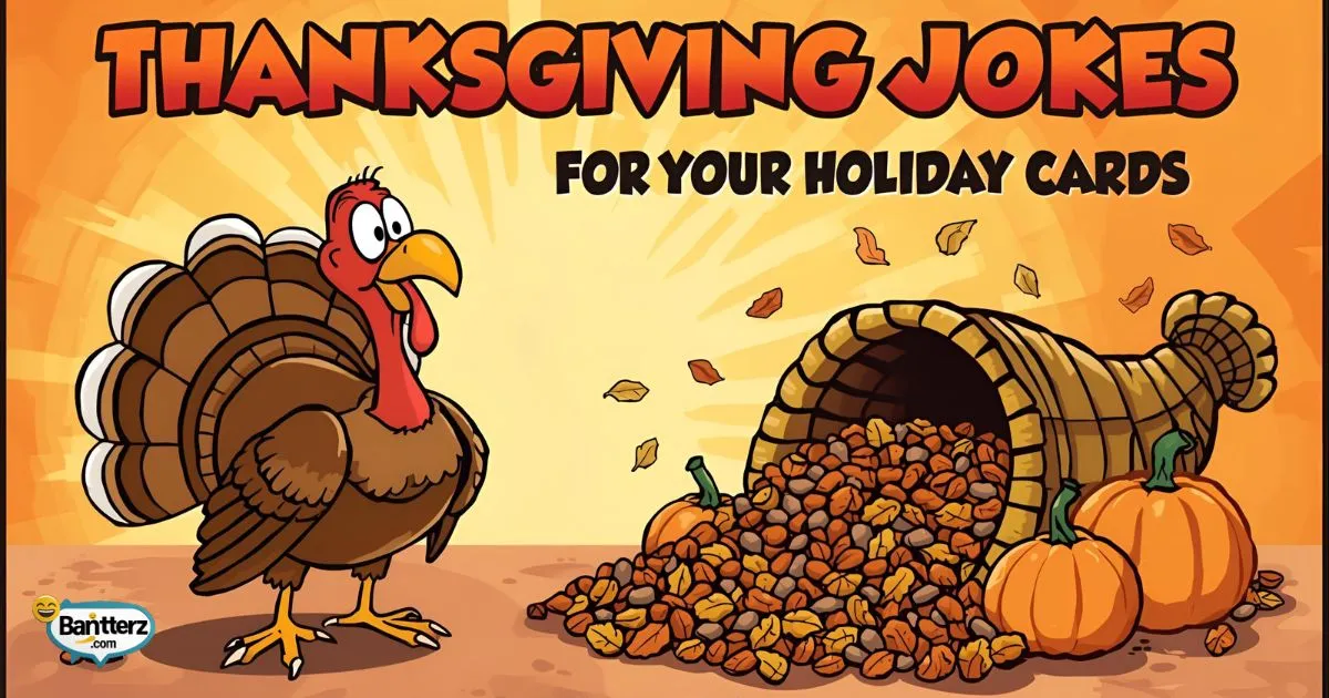Thanksgiving Jokes for Your Holiday Cards
